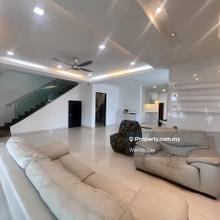 2.5 Storey 22x70 Kitchen Extend Cabinet Partly Furnished 24h Guarded