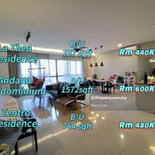 Below Market Full Furnished with Modern ID Design Andana Condo Puchong