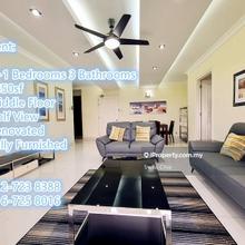 Nice Golf View, Renovated Fully Furnished