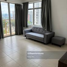 Plaza Rah KL City Fully Furnished 1200sf Facing KLCC 3r2b For Rent !!