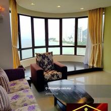 Twin Tower Seaview Renovated Furnished at Tanjung Bungah
