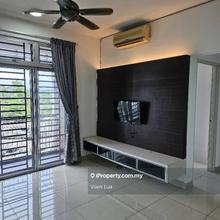 Sale east bay corner Taman Cahaya Kota Puteri Megah Ria Masai apartmen