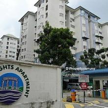 For rent, apartment bandar tasik height, cheras
