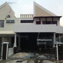 Double semi detahced , batu uban , suitable for commercial use