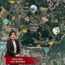 Freehold Commercial Land at Main Road Durian Tunggal Alor Gajah Melaka