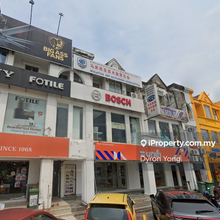 Facing main road