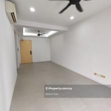 3 bedrooms partially furnished unit for rental