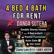 For Rent   l   Double Storey    l   Sutera