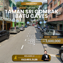 3sty shop for Sale Taman Sri Gombak Batu Caves
