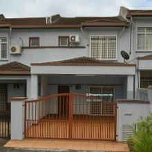 Double storey house for rent