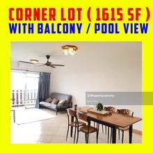 Basic unit, good condition, largest square feet in Prima Duta