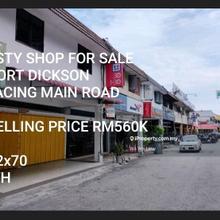 Facing Main Road  Ample Parking Space