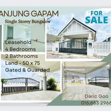 Single Storey Detached House At Taman Anjung Gapam Bemban Jasin Melaka