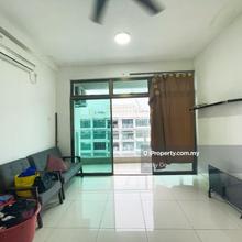 Parc regency service apartment @ plentong 2 bedrooms partial furnished