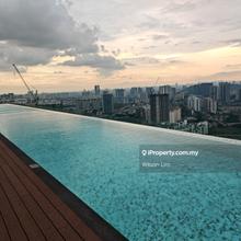 High floor KL City View of 5 rooms 3baths unit