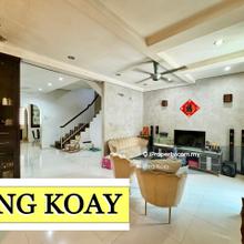 Well maintained terrace house, Rare double storey terrace unit