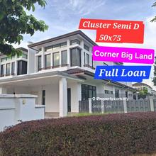 Full loan Cluster Semi D Corner Lot Eco Majestic Semenyih
