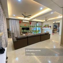 Below Market Price - 3 Storey Semi D - Tiara Puteri