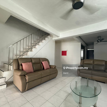Bercham Double Storey House Fully Furnished & South Facing