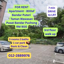 Whole apartment for rent 3 rooms