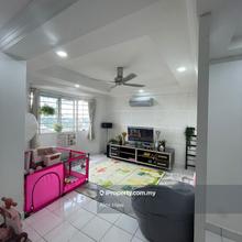 Aman Dua Apartment Kepong, Actual, Freehold, Fully Reno, Low Deposit