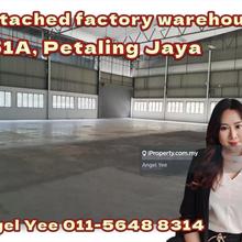 Detached factory warehouse at Petaling Jaya
