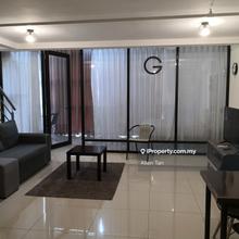 Pinnacle Kelana Jaya, 858sf, Duplex, 2r2b, Fully, Kelana Jaya, LRT, PJ