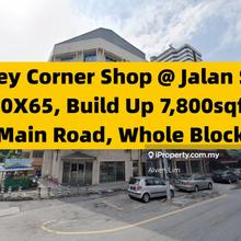 Corner 3 Storey Shop Lot, Jalan Sentul Main Road, 40x65, 4800sf