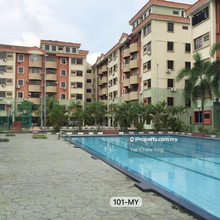 Full Loan! Below Market! Pangsapuri Sri Pelangi, Shah Alam