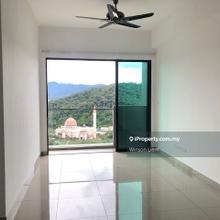 High floor unit with ground floor parking