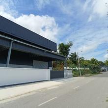 Krubong Melaka Semi D Factory Warehouse For Rent