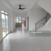 Double Storey Terrace (Corner unit)  For Rent 