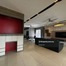 Double storey end lot