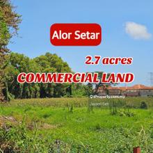 Facing Road, Commercial Land Shahab Perdana Near Mergong, For Sale