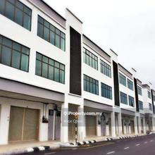 To own a shop lot by the road side