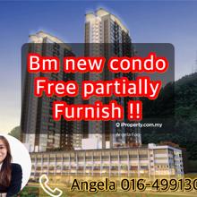Bukit mertajam luxury condo near by jitsin high school, free agent fee
