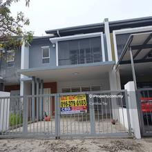 Superlink terrace house 24x80 in gated guarded in Seremban town
