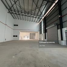 Brand New Semi D Factory For Rent Beside Highway