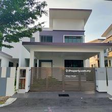 Below Value New 2 Storey Semi D Ozana Residence Melaka for Sale 