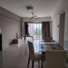 Fully furnisih 3 room 2 bath with good floor & unblock view