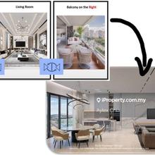 88 units only, Private lift, Dual Front Balcony, Damansara