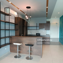 High floor nice view, fully furnished, nice unit number