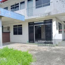Sibu Double Storey Terrace Corner at Jalan Oya