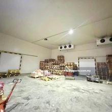Demak Laut Industrial Park, with Coldroom Semi D Warehouse for Rent