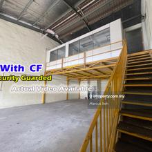 Well organized with Gated Light  Industrial Park Subang Jaya