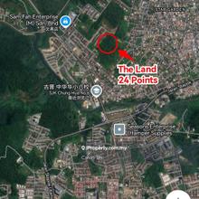 24 Points Land at Jalan Kapor, Stapok Kuching 