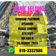 Lelong Residensi Semarak Platinum Splendor Jalan Semarak Kuala Lumpur