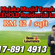 Masjid Tanah Freehold Residential Land For Sale