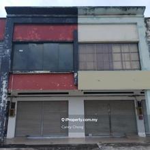 Freehold Double Storey Shop in Klebang For Sale