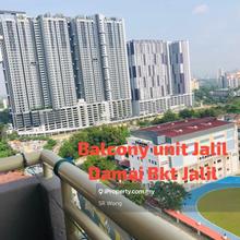 Jalil Damai Apartments Bukit Jalil with balcony, 